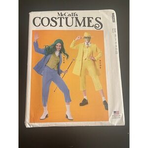00506 - McCalls Costumes M8228 Joker Riddler Cosplay Pattern -UNCUT- Sz R5 14-22